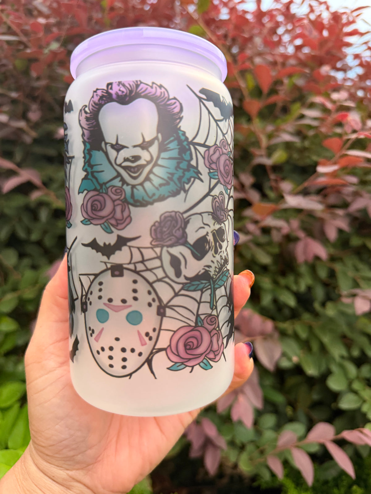 Frosted Halloween Horror Icons