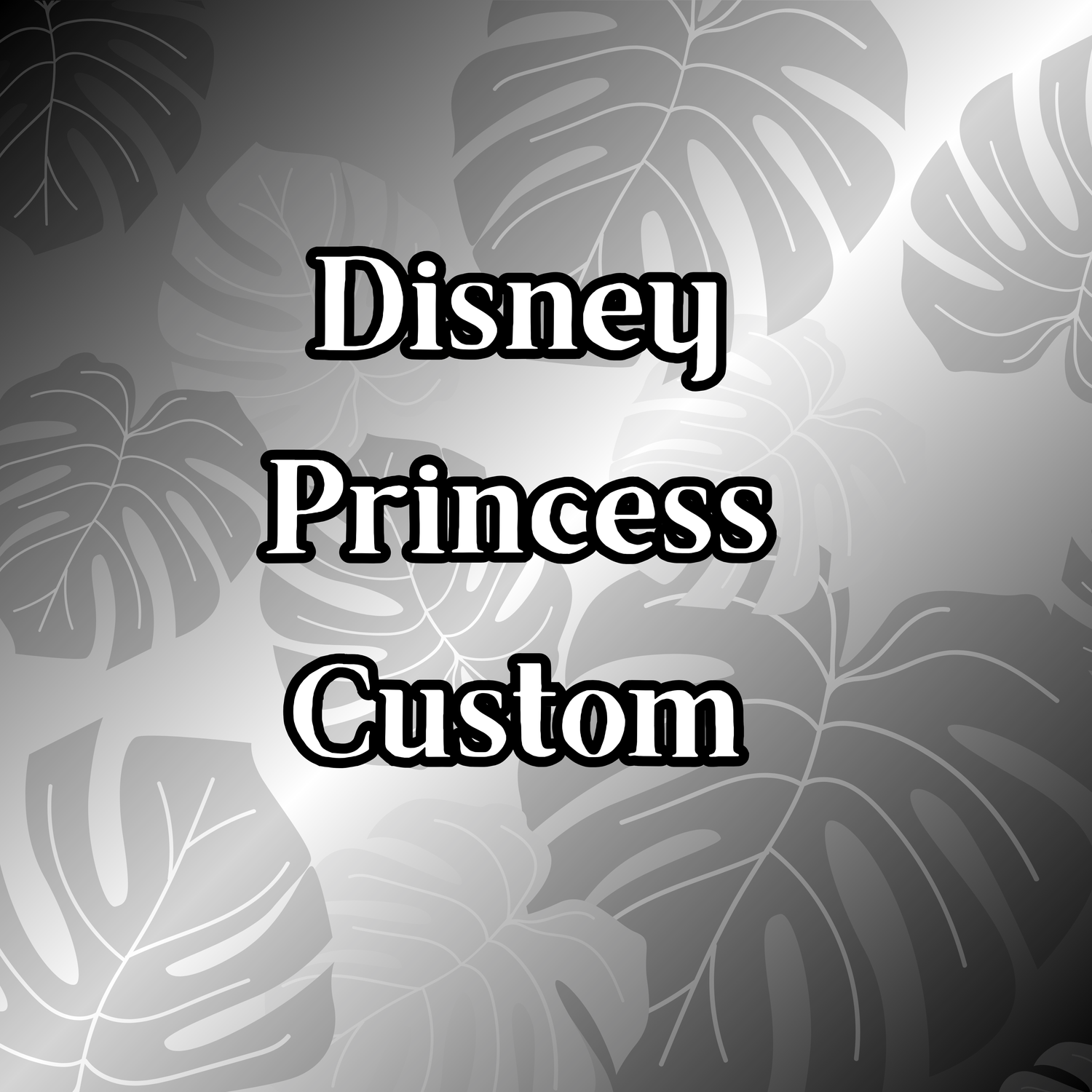 Disney Princess Custom Tumblers