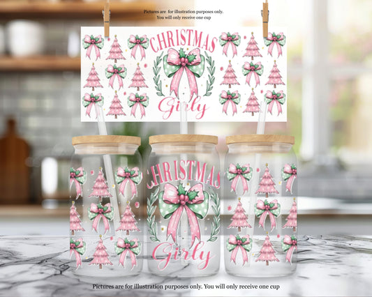 Girly Pink Christmas