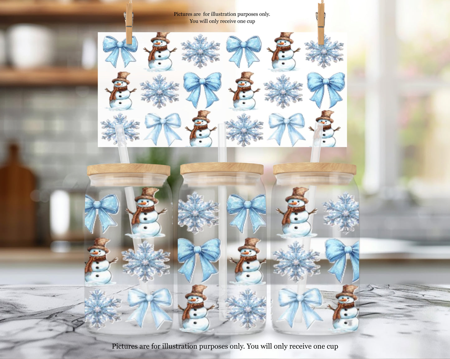 Bluey Snowflakes