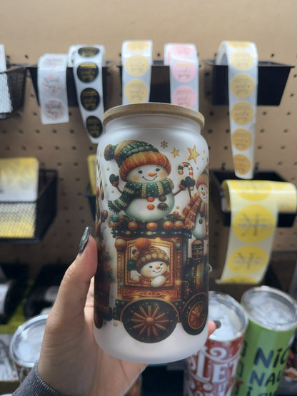 Festive Snowman Train