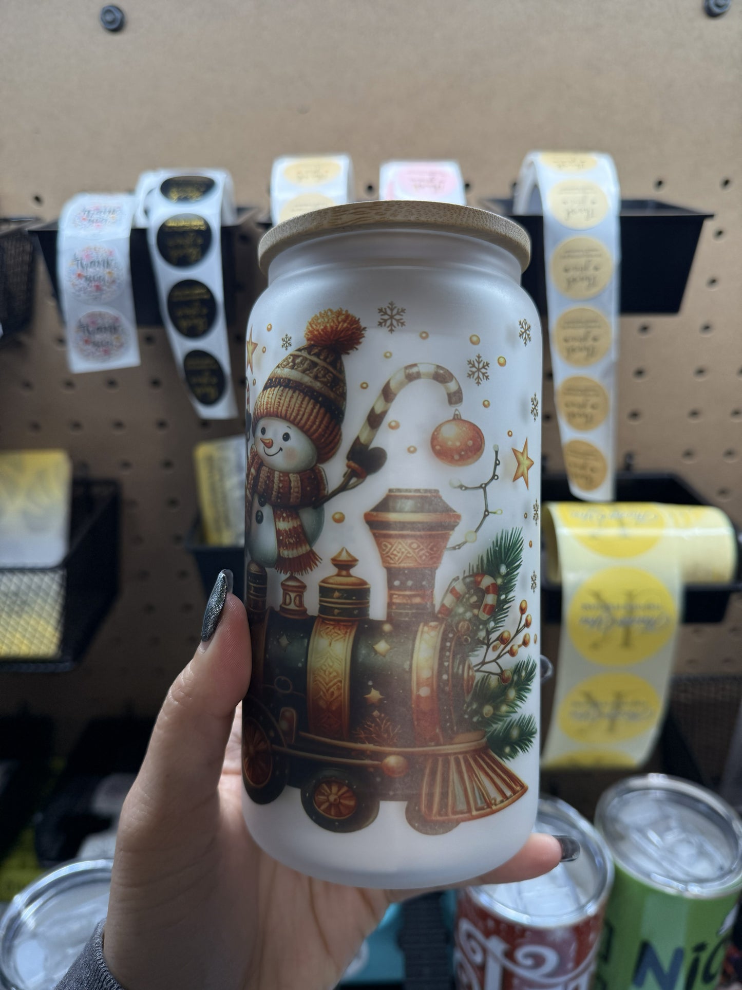 Festive Snowman Train