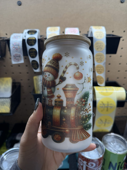 Festive Snowman Train