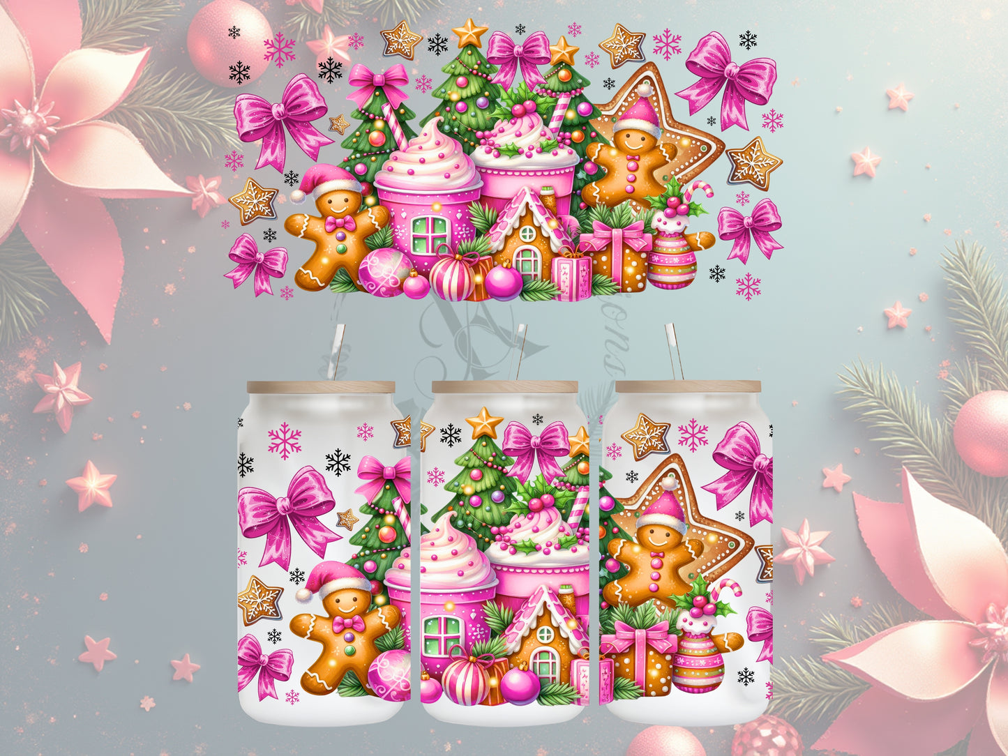 Pink Gingerbread