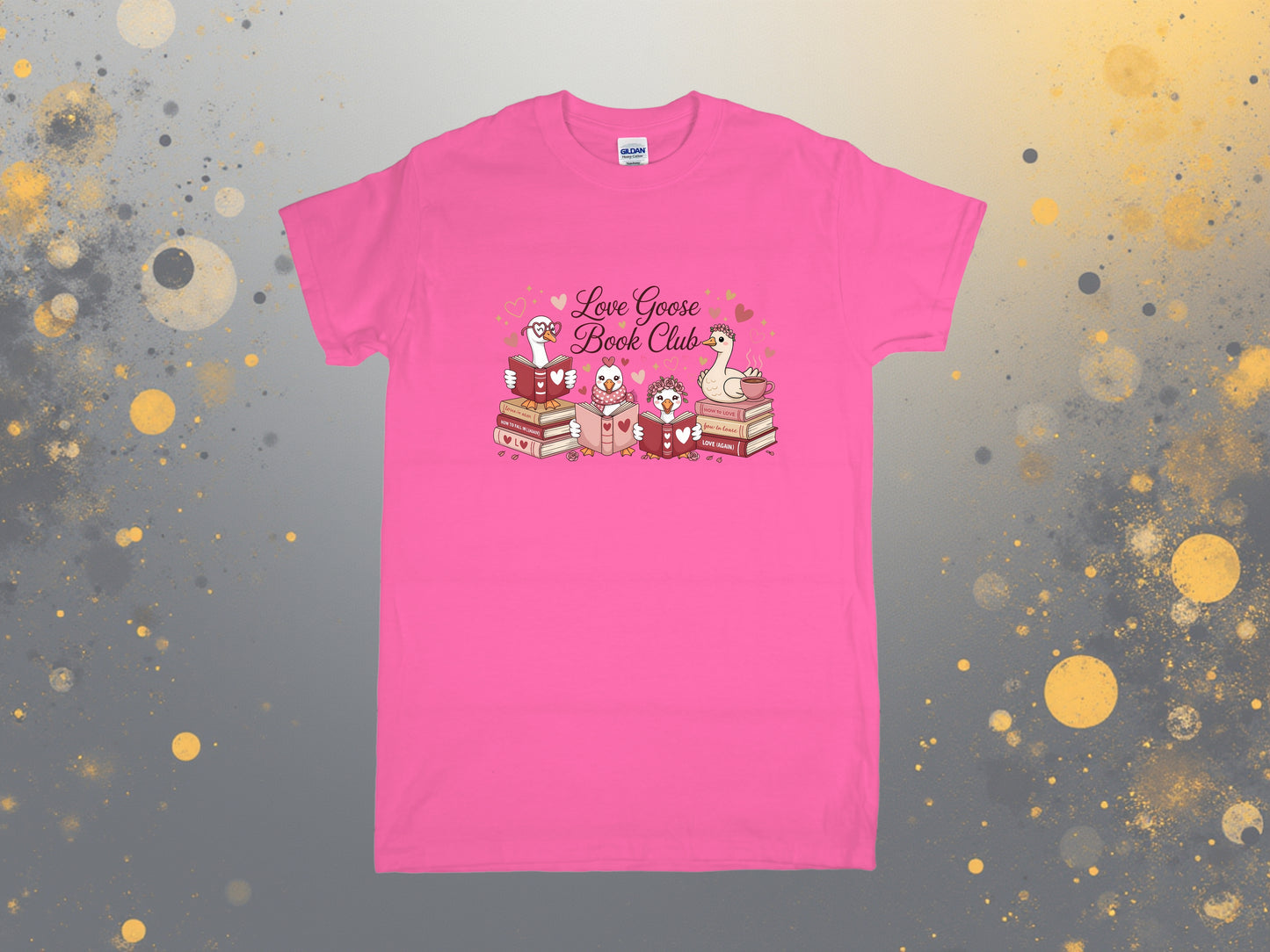 🪿💖 Love Goose Book Club T-Shirt