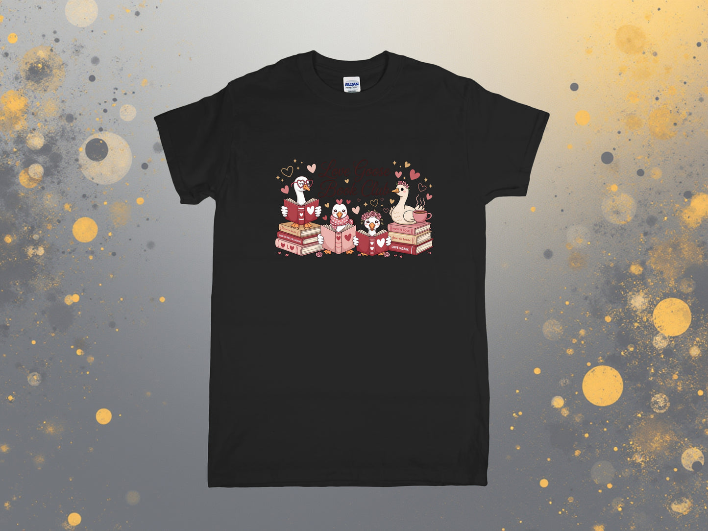 🪿💖 Love Goose Book Club T-Shirt