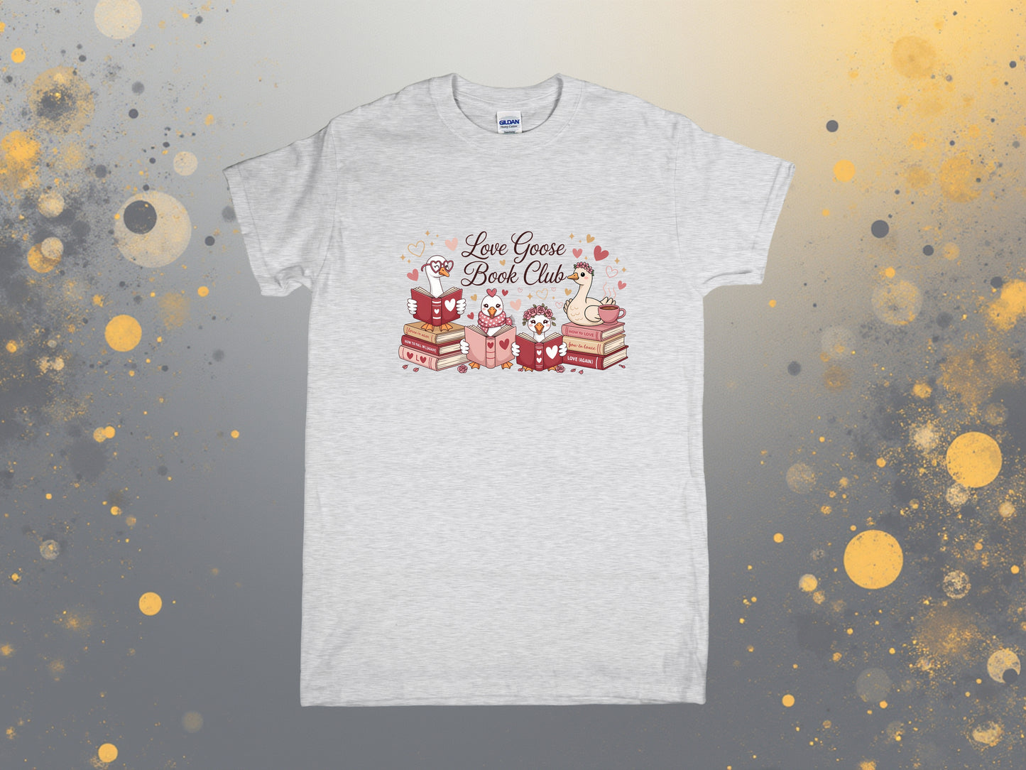 🪿💖 Love Goose Book Club T-Shirt