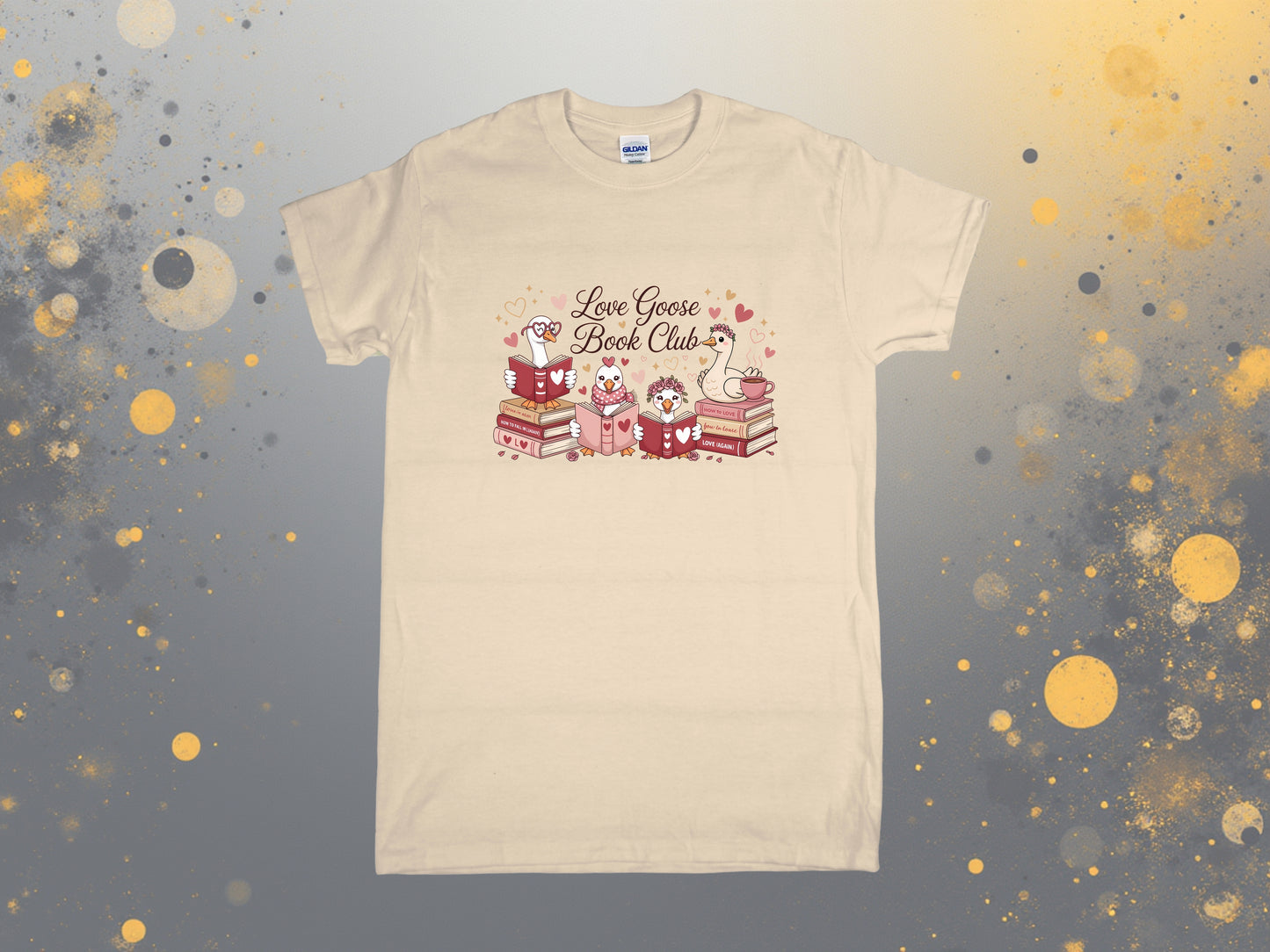 🪿💖 Love Goose Book Club T-Shirt