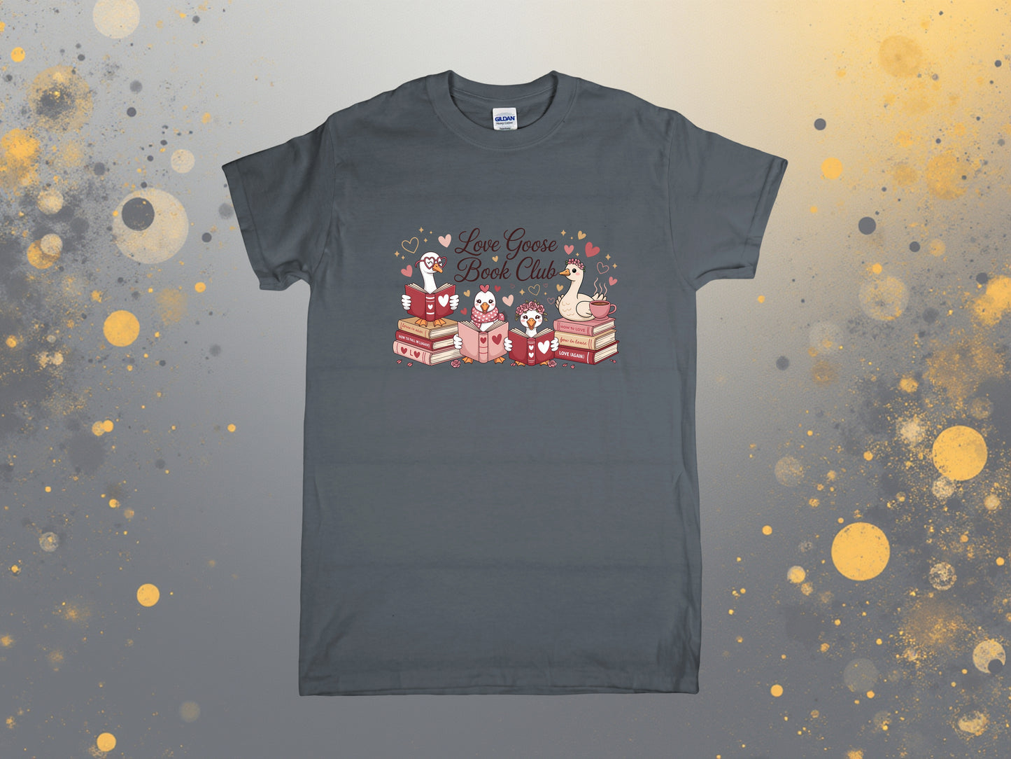 🪿💖 Love Goose Book Club T-Shirt