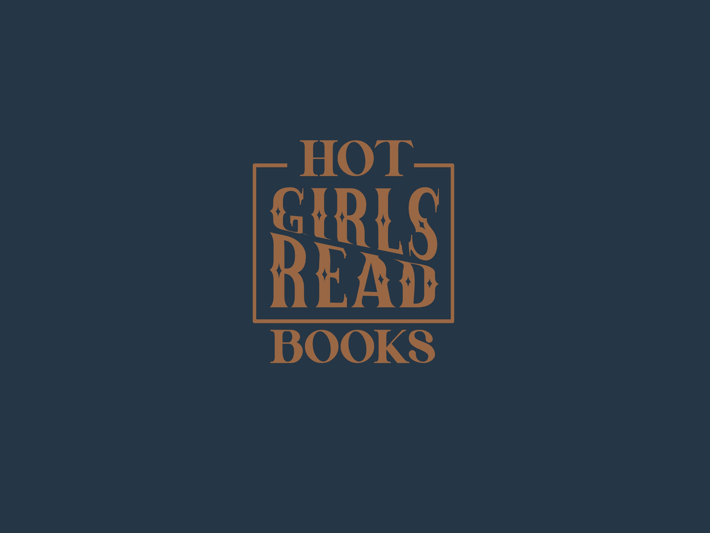 Hot Girls Read Books — Vintage Western Graphic T-Shirt