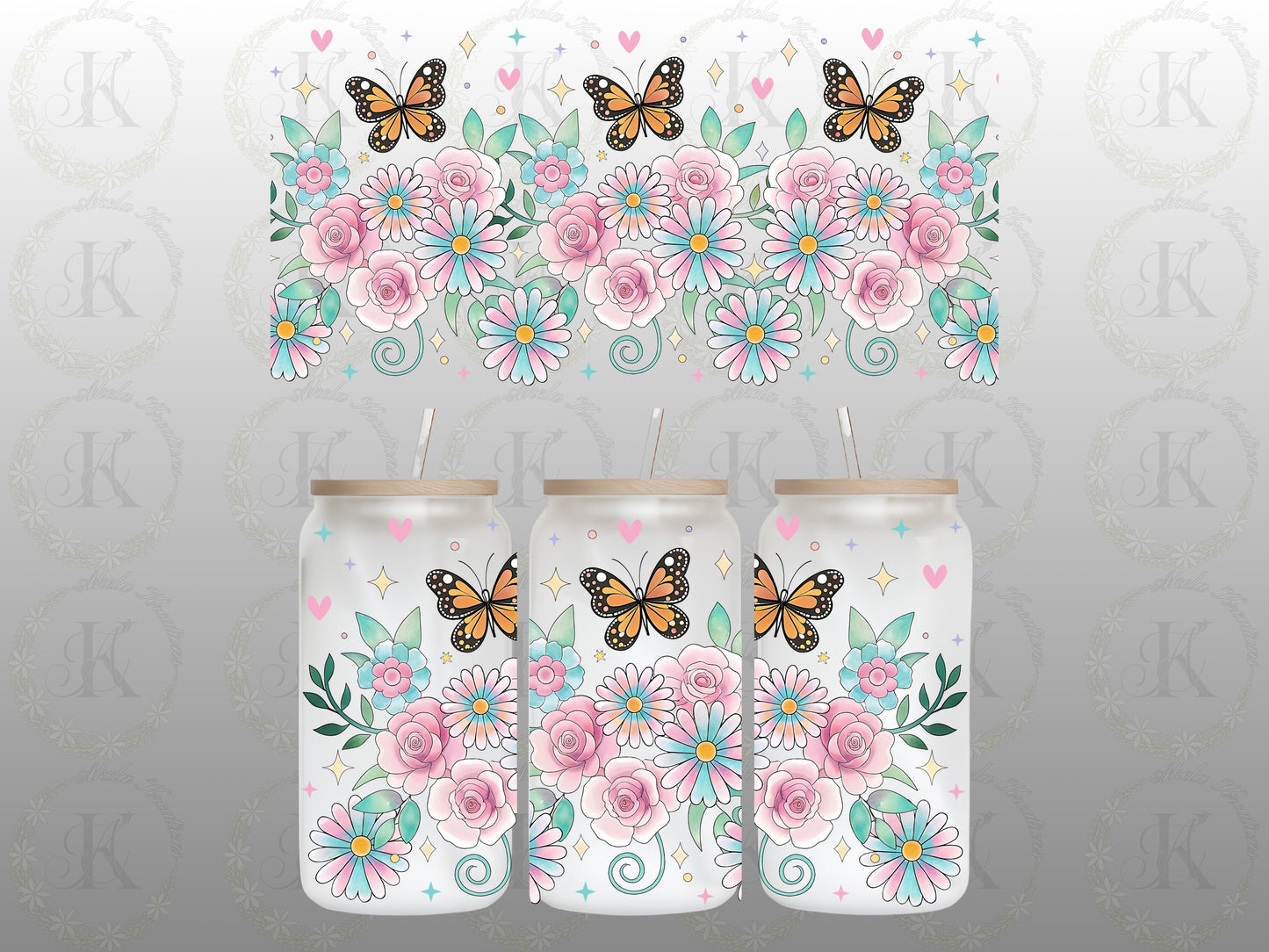 Butterfly & Floral Garden
