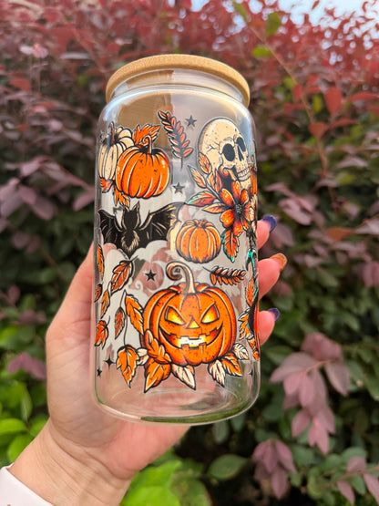Vintage Halloween - Frankenstein, Skulls & Pumpkins