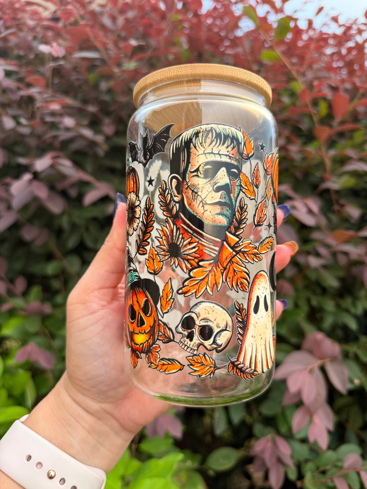 Vintage Halloween - Frankenstein, Skulls & Pumpkins