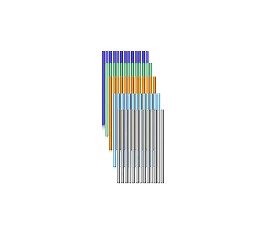 Resuable Glass Straight Straws