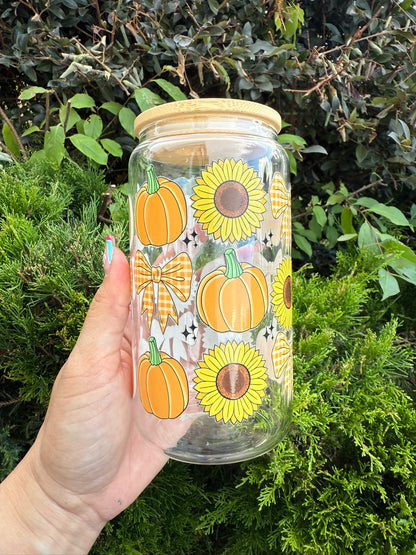 Fall Pumpkin & Sunflower