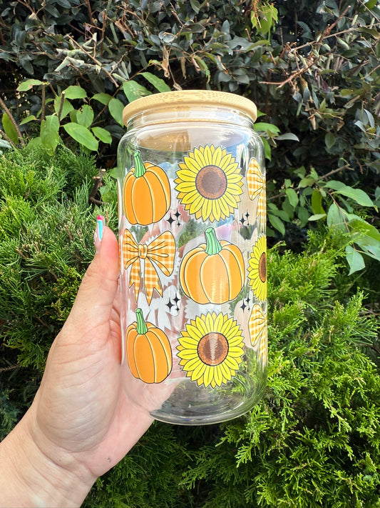 Fall Pumpkin & Sunflower