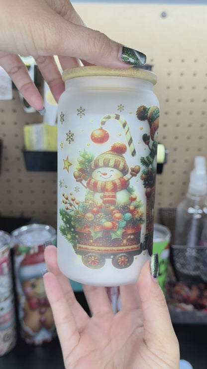 Festive Snowman Train